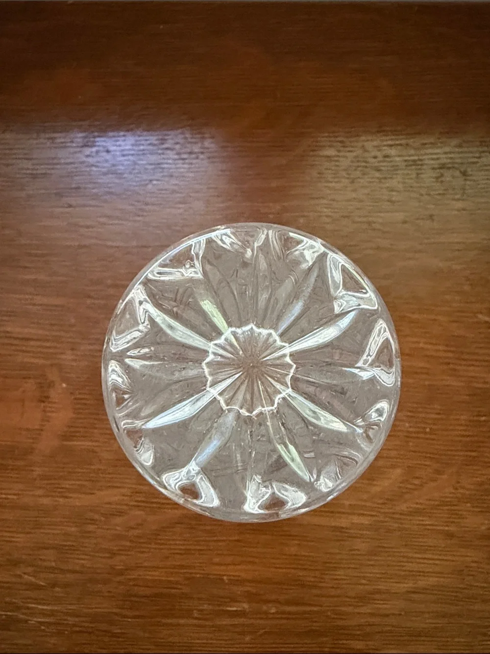 Clear Cut Glass Footed Bowl and Vase - Elegant Home Accent